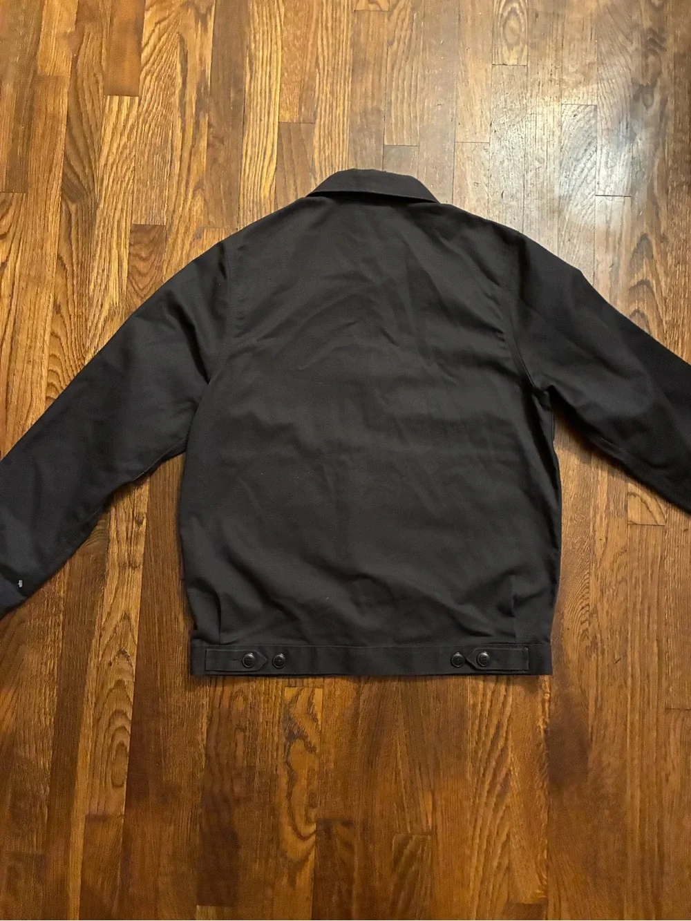 Dickies Men's Black Zip Front Work Jacket